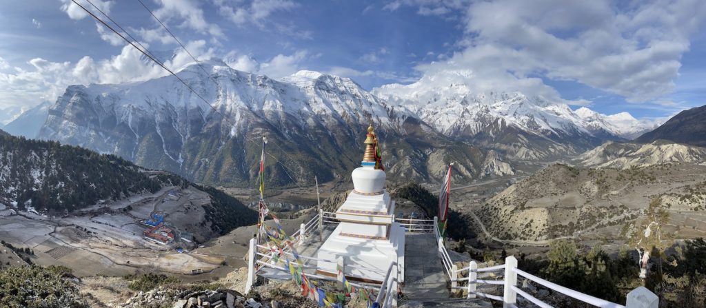 Upper Pisang: auf dem Annapurna Circuit Trek