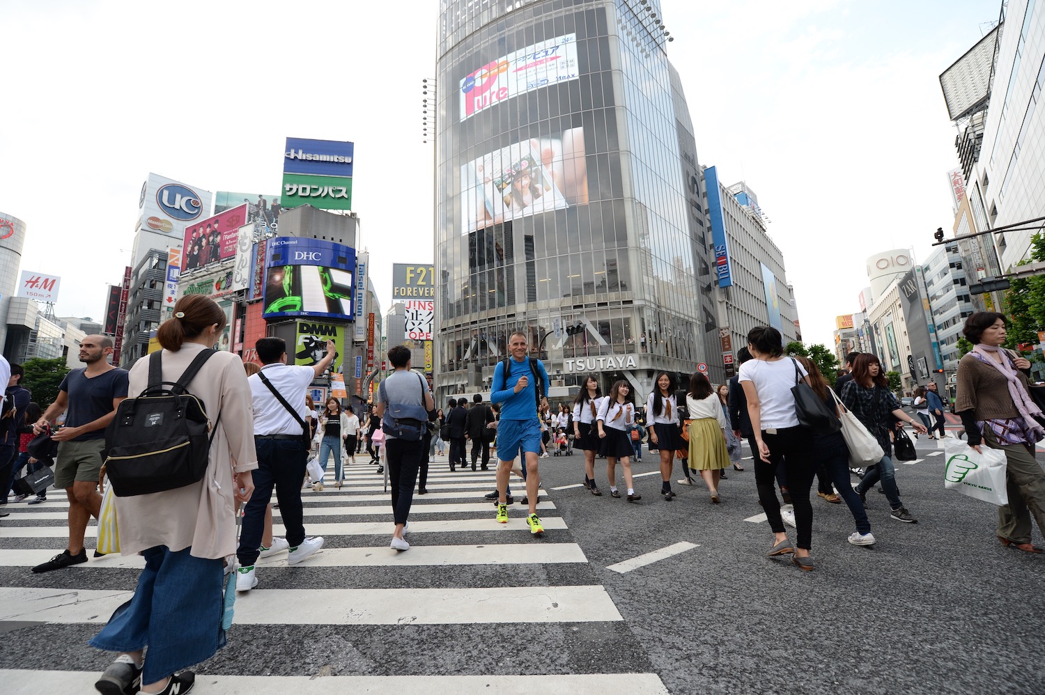 Tokyo laufend entdecken