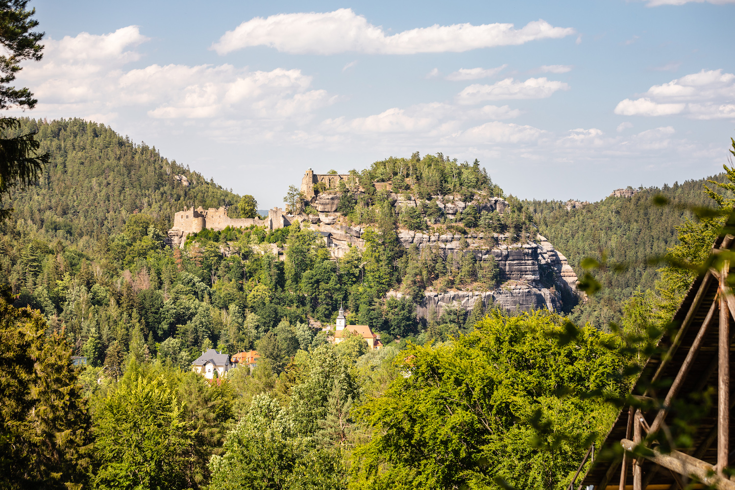 im Naturpark Zittauer Gebirge