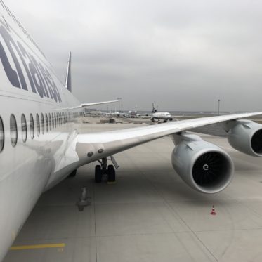 eine Boeing 747 der Deutschen Lufthansa