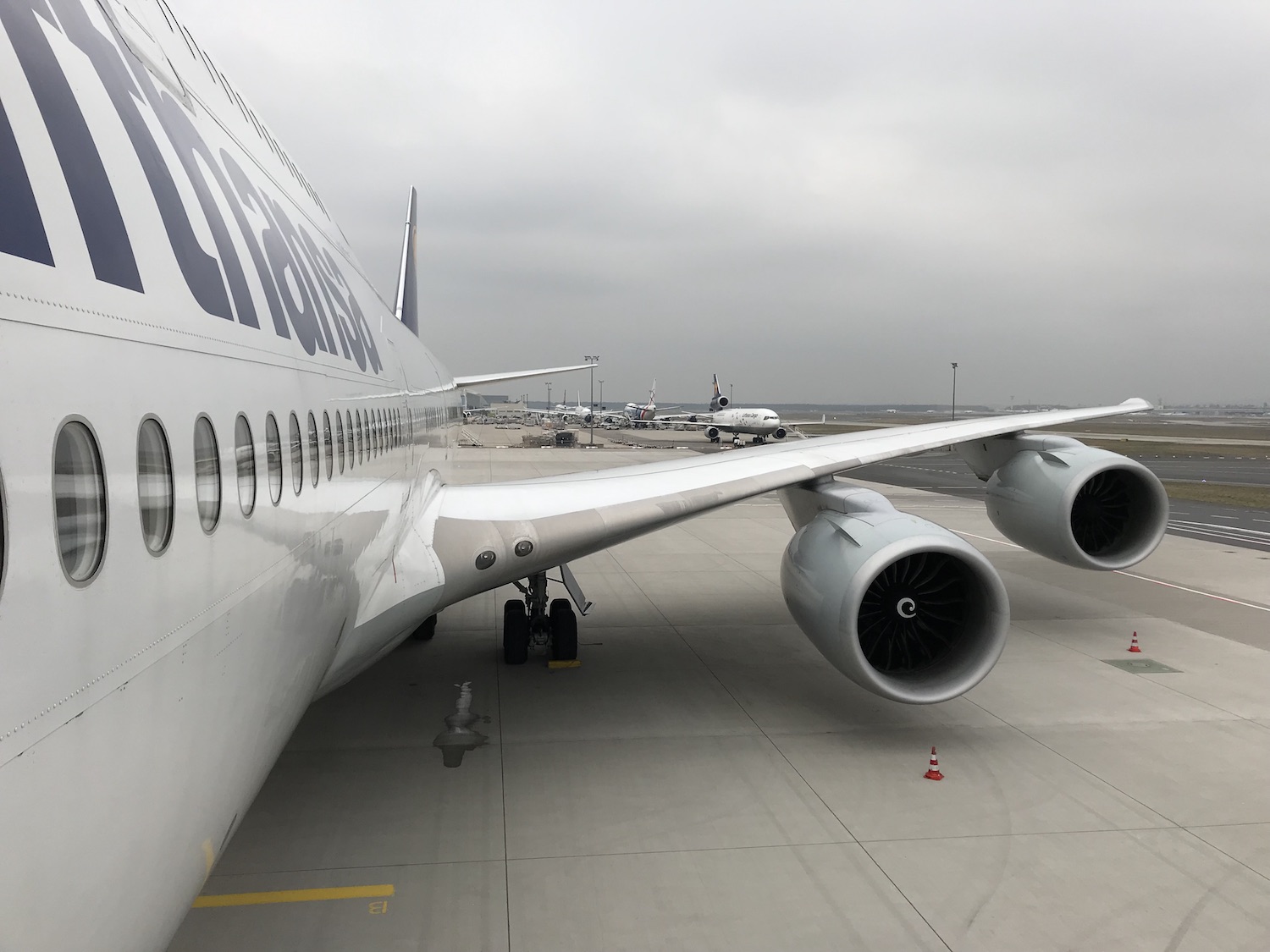 eine Boeing 747 der Deutschen Lufthansa