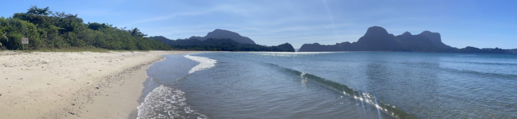 Nacpan Beach auf Palawan